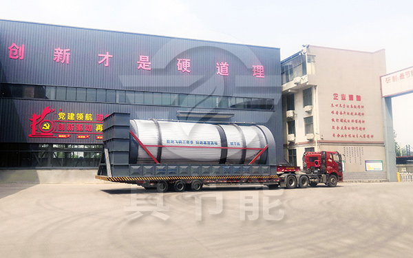 糖渣烘干機(jī)運輸現(xiàn)場